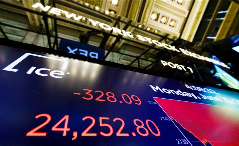 SVJETSKA TRŽIŠTA: Wall Street oštro pao, trgovinske tenzije porasle