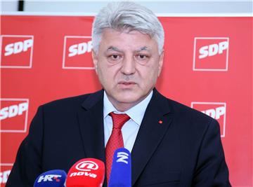 Komadina: Bernardic at helm of SDP until next regular election convention