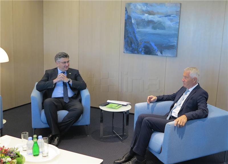 Plenkovic, Jagland commend Council of Europe's role