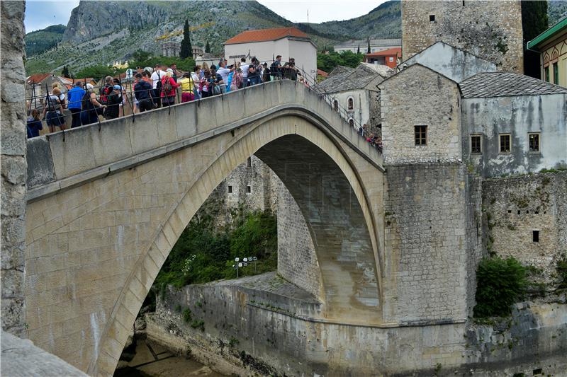 Stara gradska jezgra u Mostaru