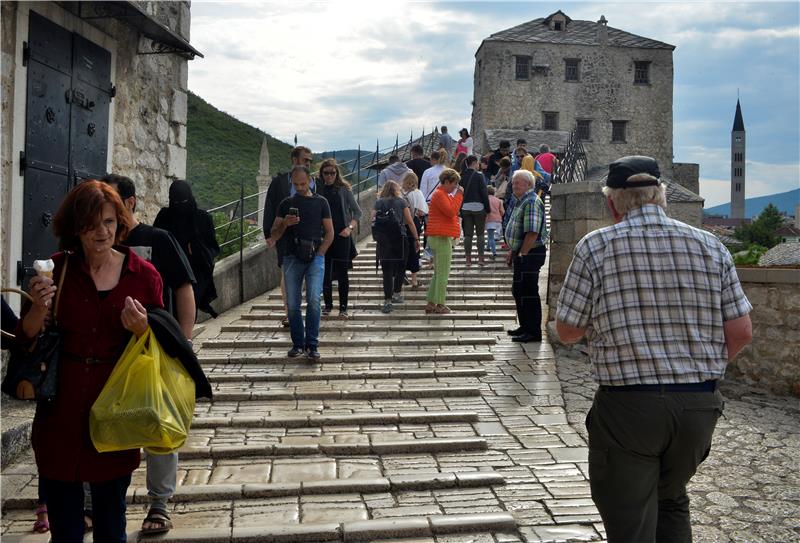 Stara gradska jezgra u Mostaru