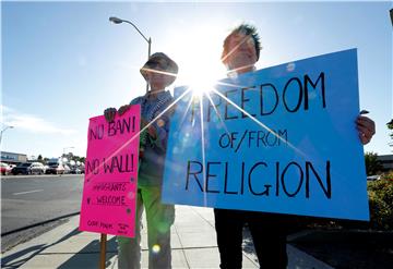 USA SAN JOSE TRAVEL BAN PROTEST