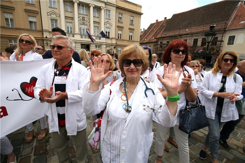 Prosvjed liječnika primarne zdravstvene zaštite