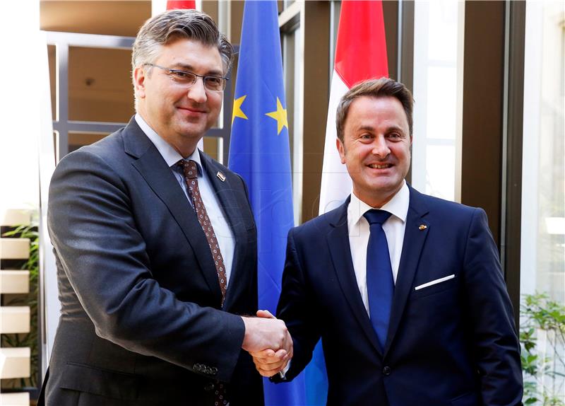 LUXEMBOURG CROATIA DIPLOMACY