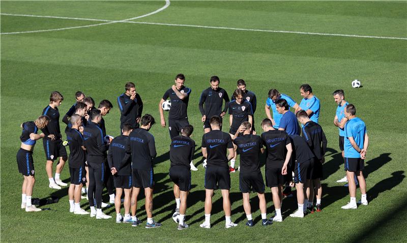 SP Rusija: Trening reprezentacije nakon plasmana u osminu finala