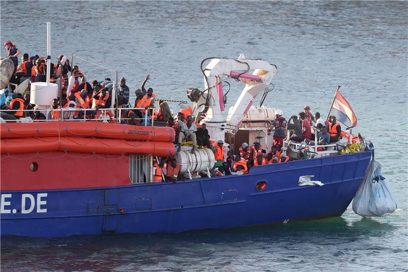 MALTA LIFELINE NGO RESCUE VESSEL