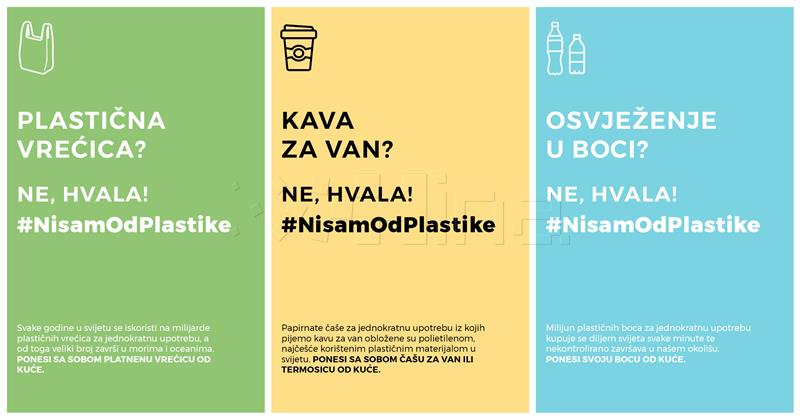 Anketa: 96 posto građana spremno zamijeniti jednokratnu plastiku ekološkim alternativama