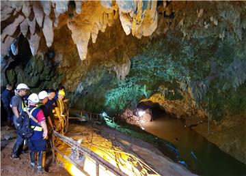 THAILAND ACCIDENT CAVE