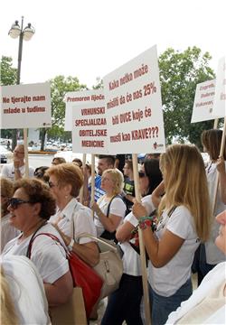 Prosvjed liječnika obiteljske medicine