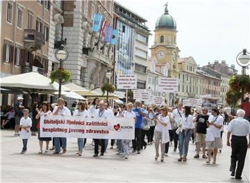 Prosvjed liječnika obiteljske medicine