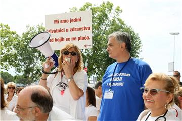 Prosvjed liječnika obiteljske medicine