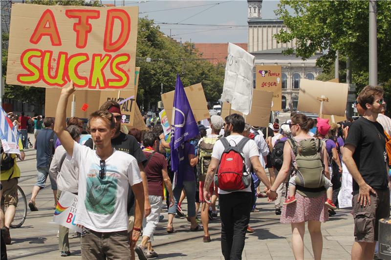 GERMANY PARTIES AFD CONVENTION PROTEST