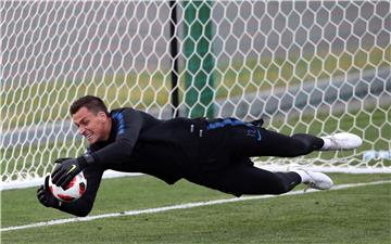 Training session of Croatia's players FIFA World Cup 2018