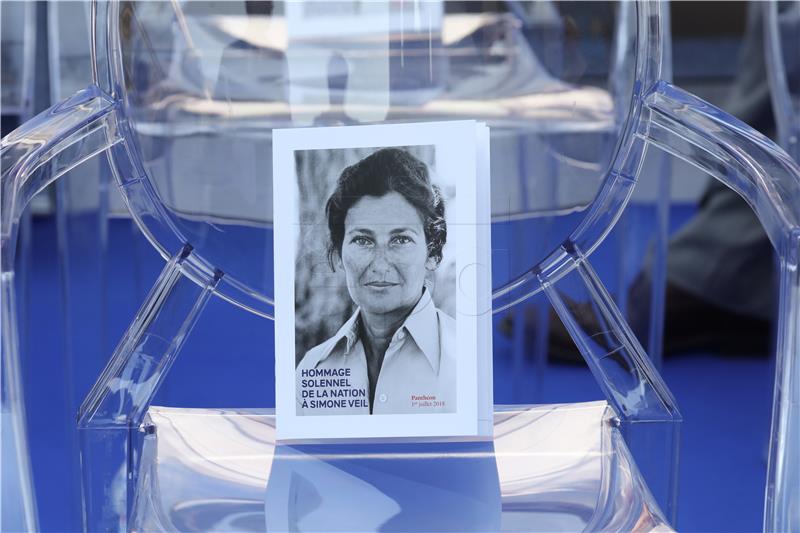 FRANCE SIMONE VEIL TRIBUTE