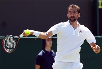 Wimbledon: Čilić lako u drugo kolo