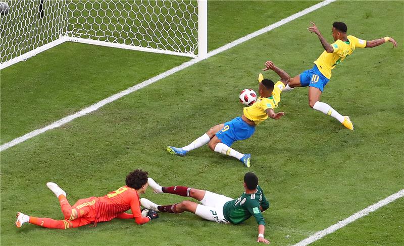 SP Rusija: Brazil - Meksiko 2-0