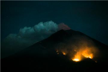 INDONESIA BALI VOLCANO ERUPTION