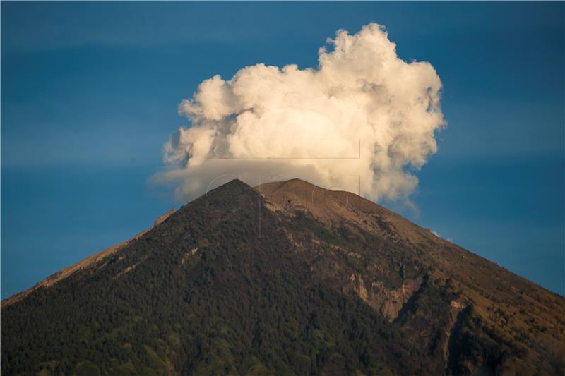 INDONESIA BALI VOLCANO ERUPTION