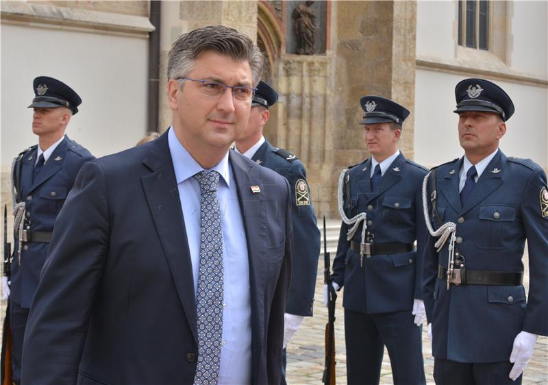 Premijer Andrej Plenković primio je predsjednicu Vlade Kraljevine Norveške Ernu Solberg