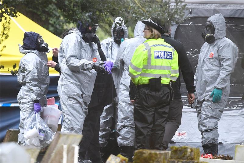 (FILE) BRITAIN MAJOR INCIDENT SUBSTANCE