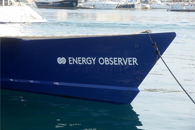 "Energy Observer" uplovio u luku Zadar