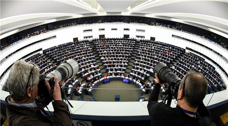 (FILE) FRANCE EU PARLIAMENT COPYRIGHT LAW