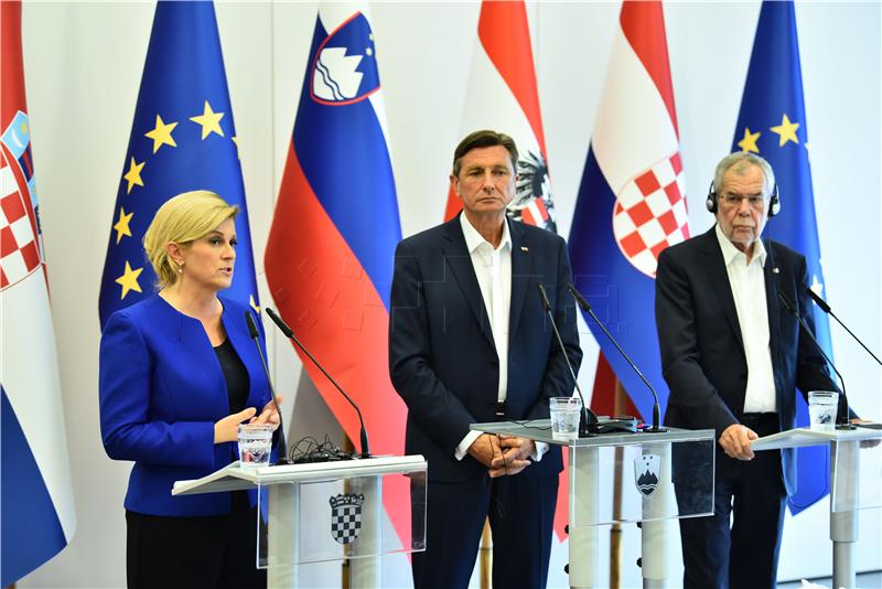 Presidents of Croatia, Slovenia and Austria support EU membership prospects of SE Europe