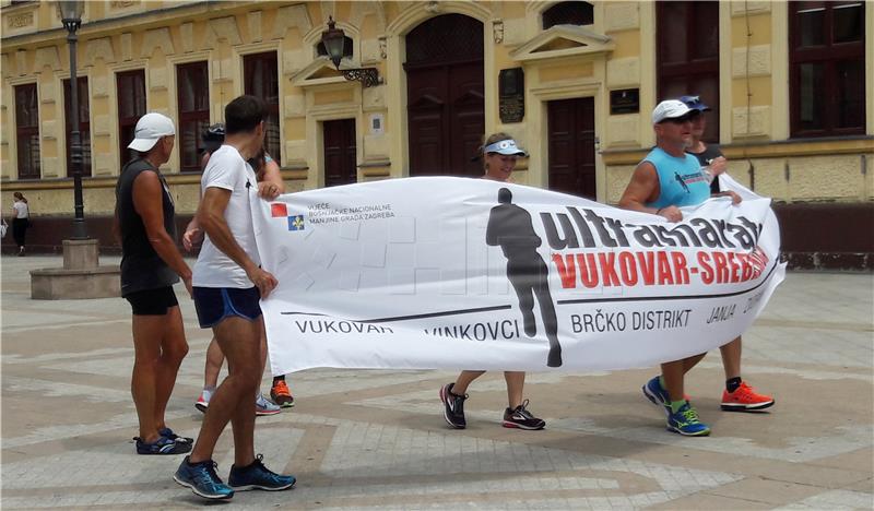 Započeo ultramaraton Vukovar (Ovčara)-Srebrenica (Potočari)