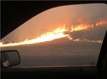 USA NORTHERN CALIFORNIA KLAMATHON FIRE