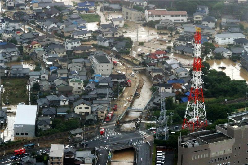 JAPAN WEATHER FLOODS