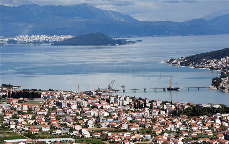 Otvoreno trajektno pristanište Soline-Trogir