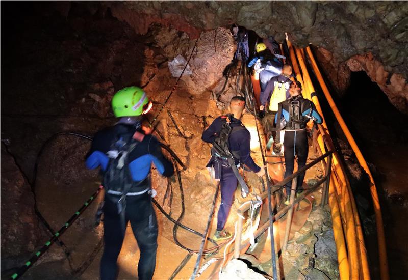 THAILAND ACCIDENT CAVE