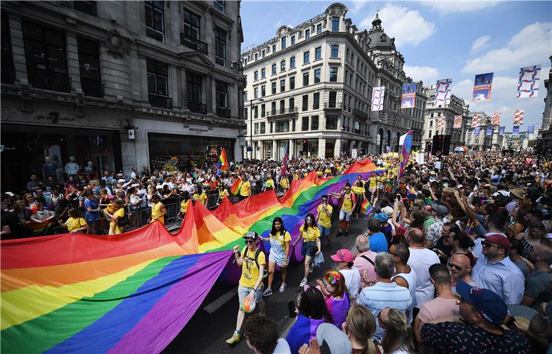 BRITAIN LONDON PRIDE 2018