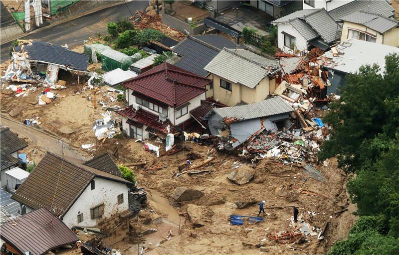 JAPAN WEATHER FLOODS