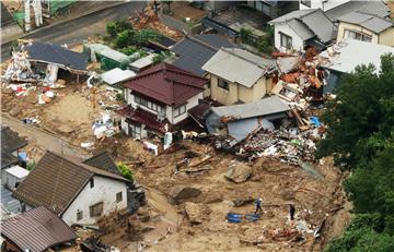 JAPAN WEATHER FLOODS