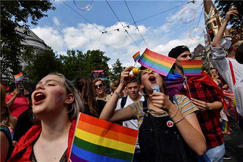 HUNGARY LGBT PRIDE MARCH