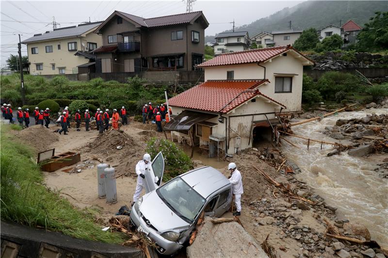 Najmanje 64 poginulih nakon jakih kiša u Japanu