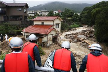 JAPAN SEVERE WEATHER FLOODS