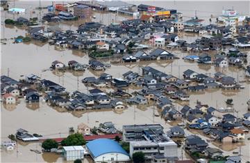 JAPAN SEVERE WEATHER FLOODS