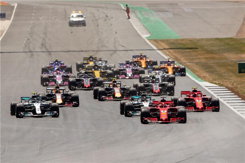 BRITAIN FORMULA ONE GRAND PRIX