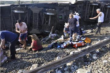 TURKEY TEKIRDAG TRAIN ACCIDENT