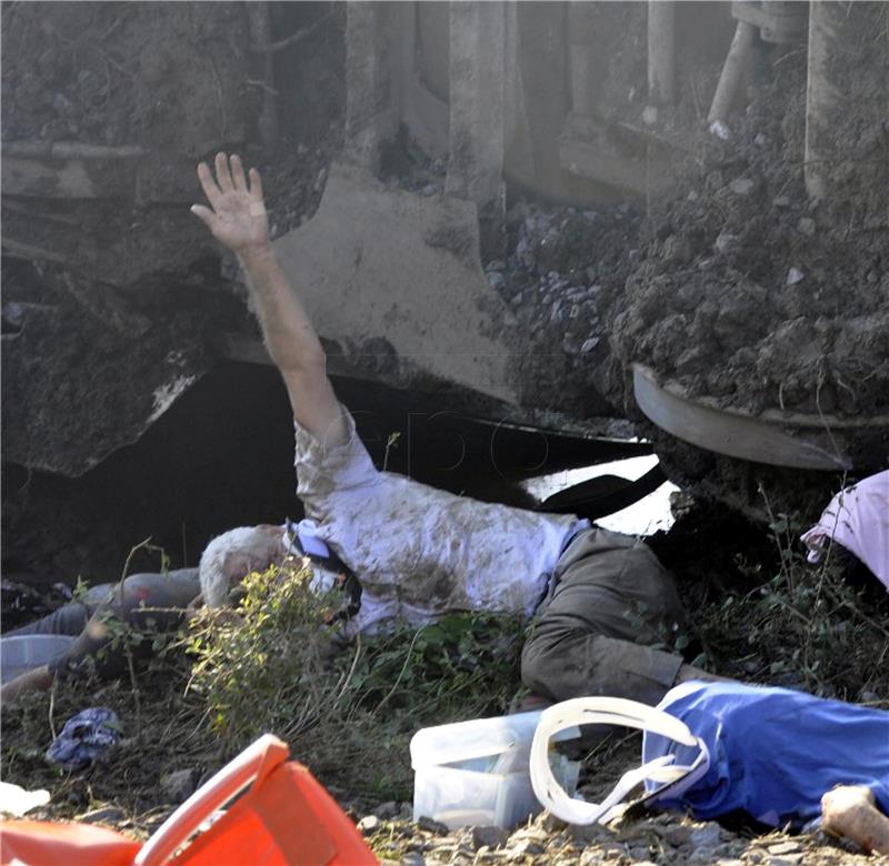 TURKEY TEKIRDAG TRAIN ACCIDENT