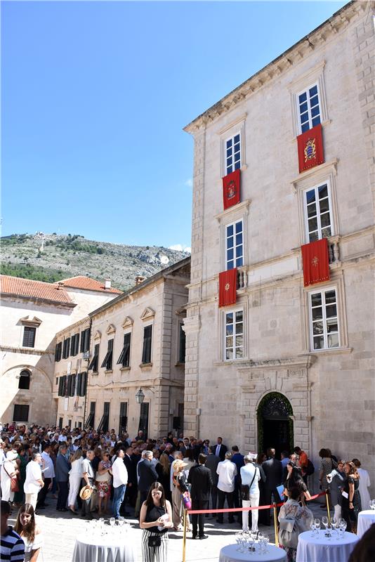 Reconstructed Bishop's Palace in Dubrovnik inaugurated