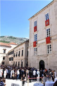 Reconstructed Bishop's Palace in Dubrovnik inaugurated