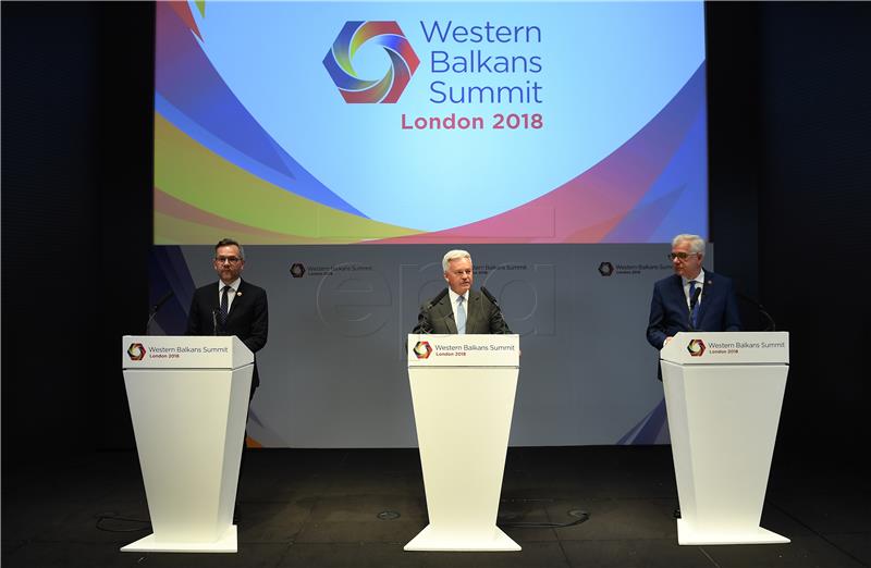 Plenkovic on 2nd day of Western Balkans summit in London