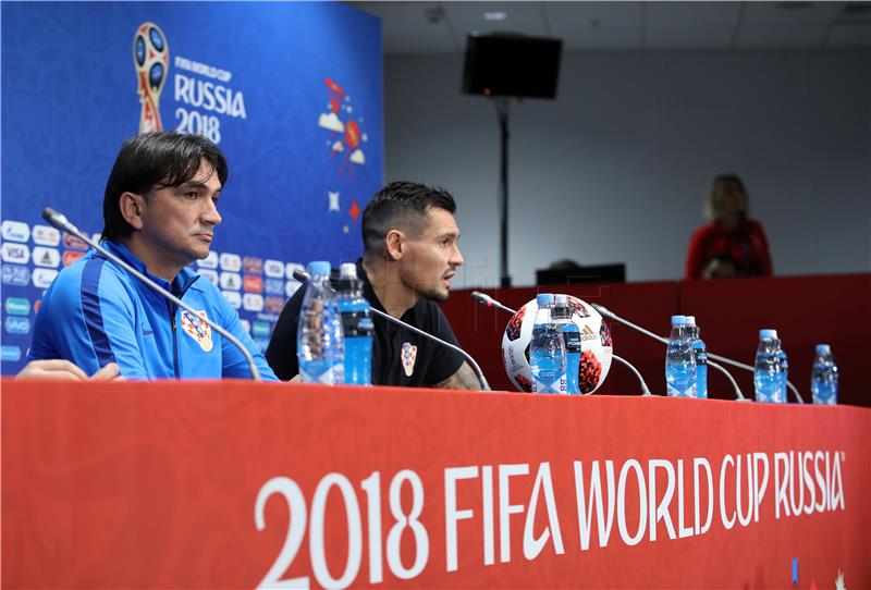 SP Rusija: Tiskovna konferencija HNS-a, Dalić i Lovren