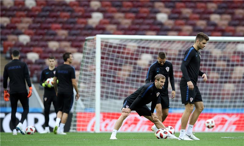 SP Rusija: Trening reprezentacije na Lužnjiki stadionu u Moskvi