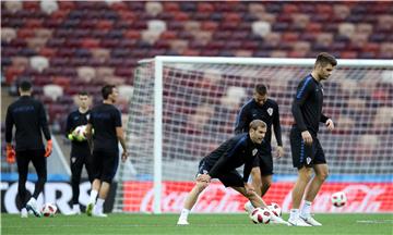 SP Rusija: Trening reprezentacije na Lužnjiki stadionu u Moskvi