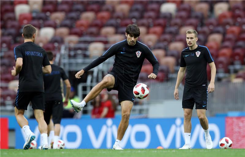 SP Rusija: Trening reprezentacije na Lužnjiki stadionu u Moskvi