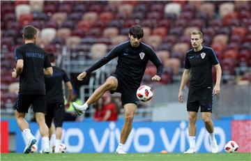 SP Rusija: Trening reprezentacije na Lužnjiki stadionu u Moskvi